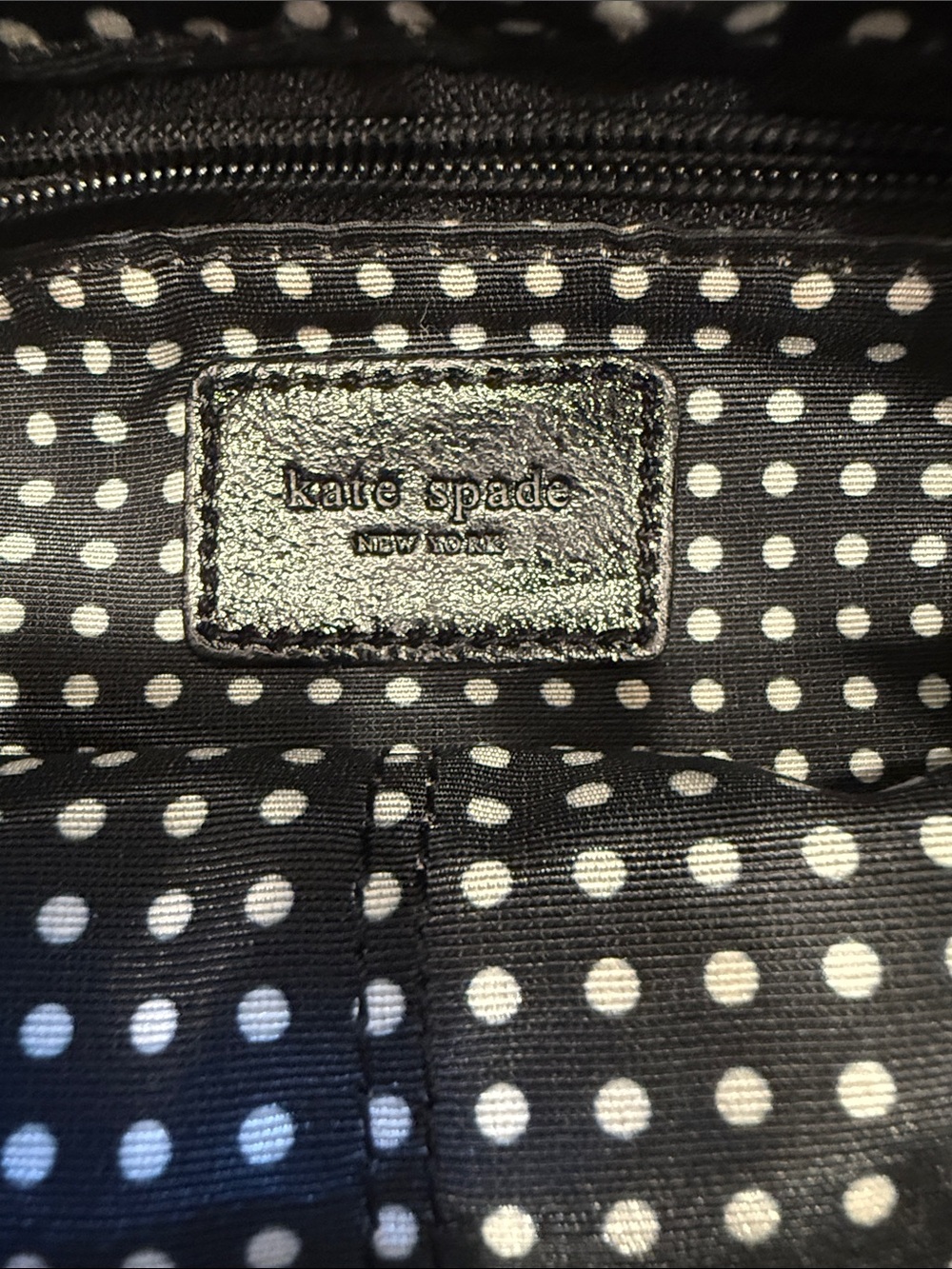 kate spade Alexa Black Leather Structured Tote / Satchel - Picture 2 of 11